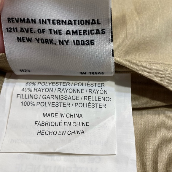 Laura Ashley Dillan 16 in. pillow with detailed stitching - Picture 3 of 7